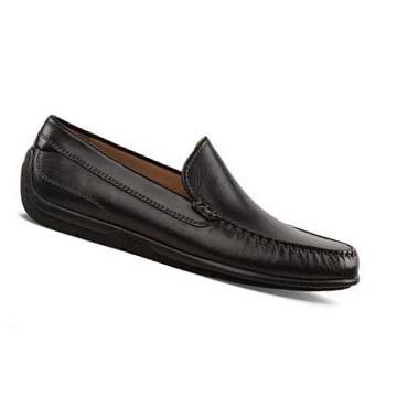 Men's Ecco Classic Moc 2.0 Moccasins Black / Black | SG 579YXF